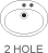 Two hole