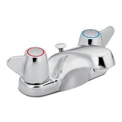 Cornerstone Two Handle Lavatory with 50/50 Waste