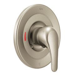 Brushed nickel shower only