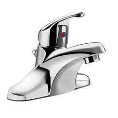 Cornerstone One Handle Lavatory with 50/50 Waste