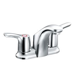 Baystone Two Handle Lavatory, No Waste Assembly