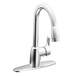 Baystone One Handle Kitchen with Pulldown Spout