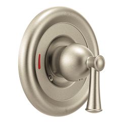 Brushed nickel shower only