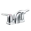 Two Handle Lavatory, No Waste Assembly